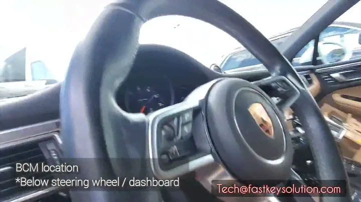 2017 Porsche Macan - all keys lost? I can help.