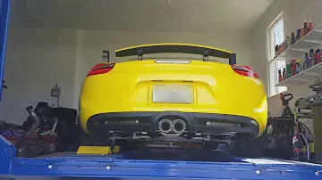 2015 Porsche Cayman S (981) with Borla Exhaust