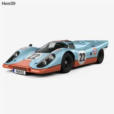 Porsche 917 K 1969 3D model