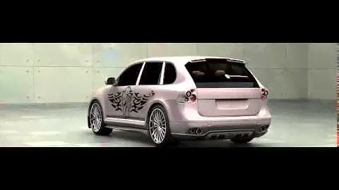 3D Тюнинг Porsche Cayenne facelift 2007