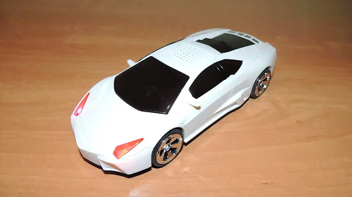 Колонка-машинка Lamborghini [ обзор, распаковка]