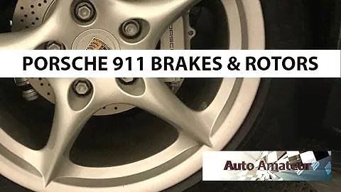 Porsche 911 Brake Pads & Rotors Replacement - Porsche 911 996