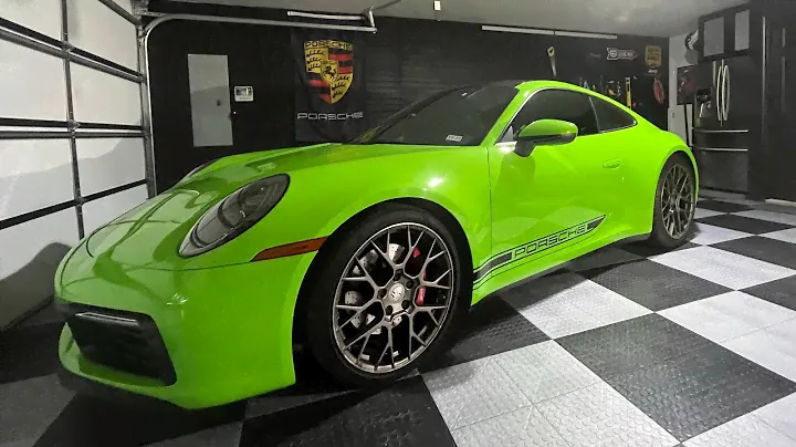 How to install a vinyl CAR DECAL on a Porsche 911 (992)!!!