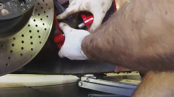 How To: Porsche 981 Boxster Cayman Brake Pad Replacement and Brake Bleeding
