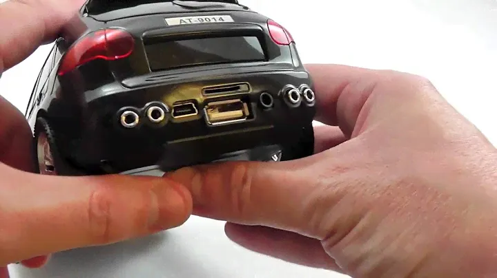 Колонкамашинка Porsche Cayenne с эффектом Сабвуфера