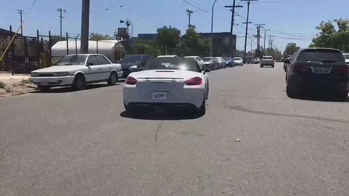 2015 Porsche Boxster 2.7L Base (981) with Borla exhaust