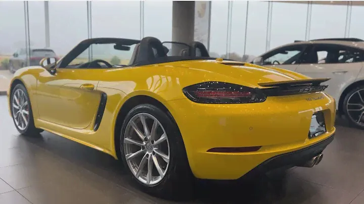 2024 Porsche 718 Boxster S in Racing Yellow with Chalk interior!