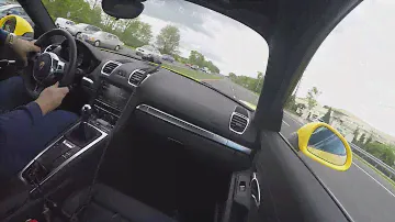 2015 Porsche Cayman S (981) Borla Exhaust Loud Acceleration