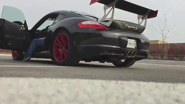 2006 Porsche Cayman S w Borla Exhaust
