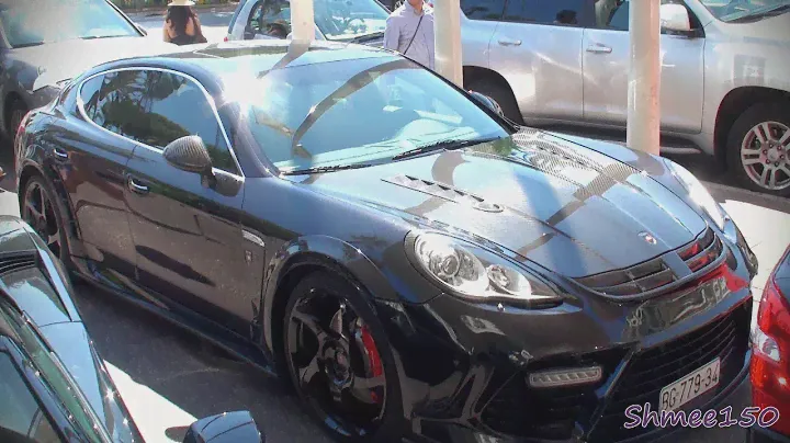 Mansory Porsche Panamera Turbo - Shots in Cannes